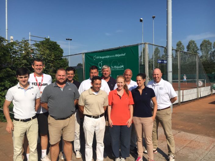 Scheitsrechters team ITF Burgersdijk Tennis 2018